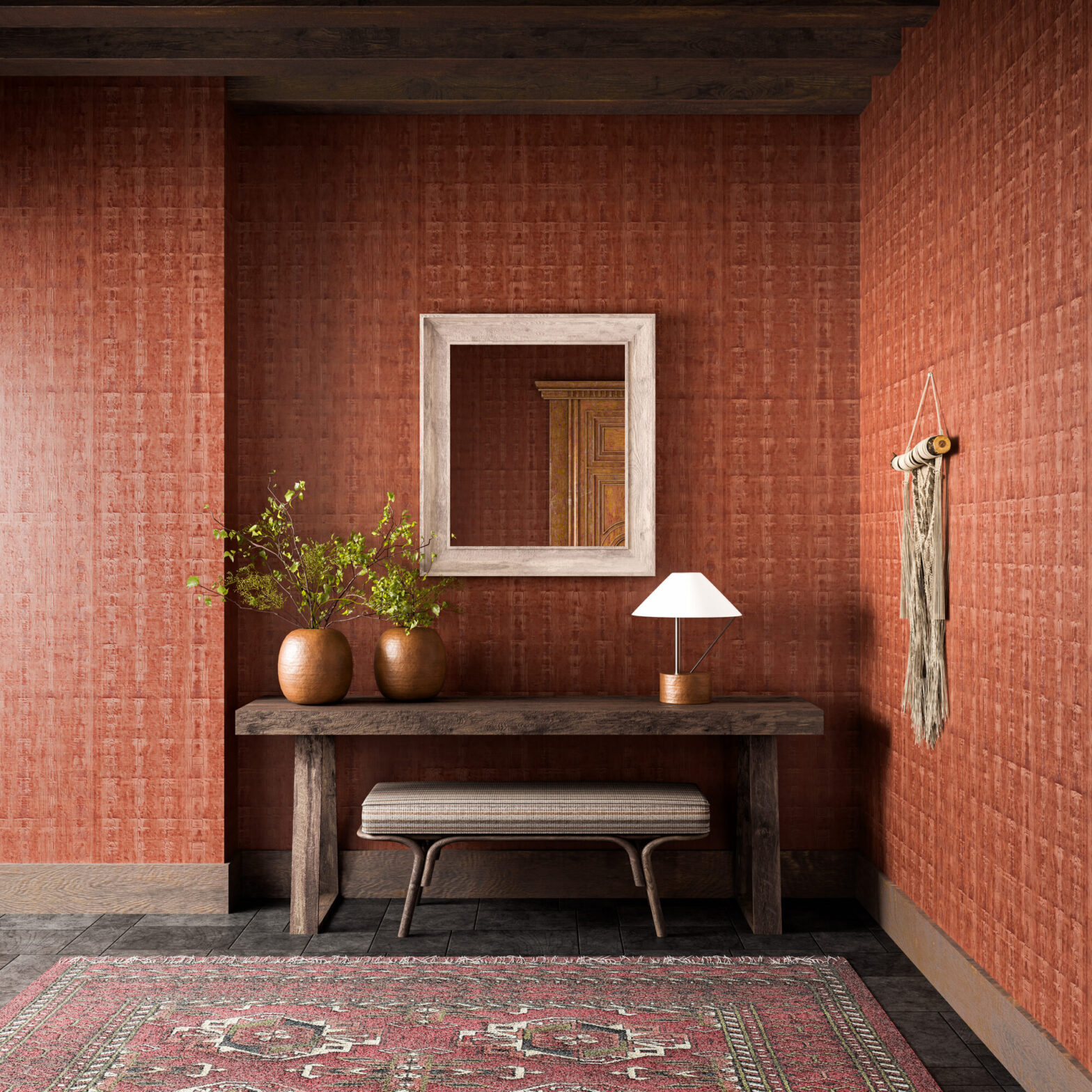 Manolo handcrafted wallcovering