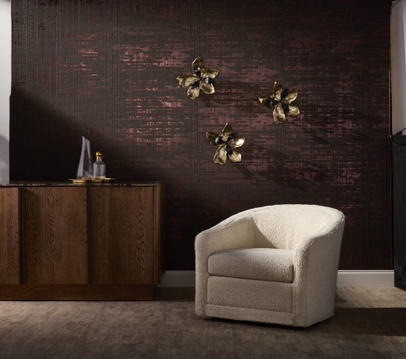 Matrix handcrafted wallcovering